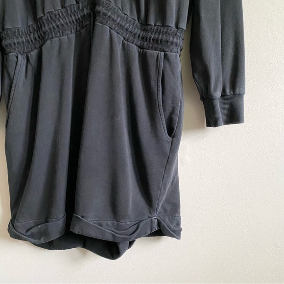 L*Space Stay Cool Romper in Washed Black - Picture 4 of 7